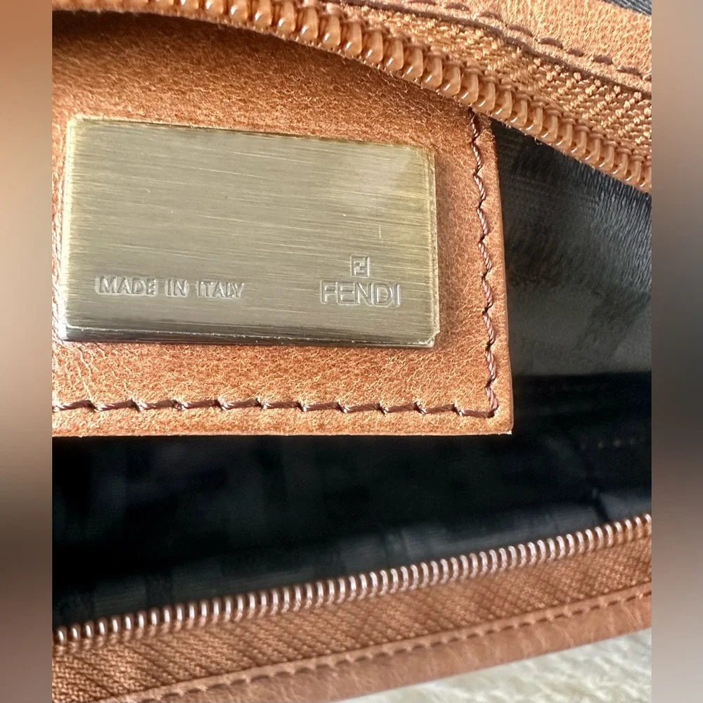 FENDI Zucca Pattern Cloth HandBag - Picture 14 of 16